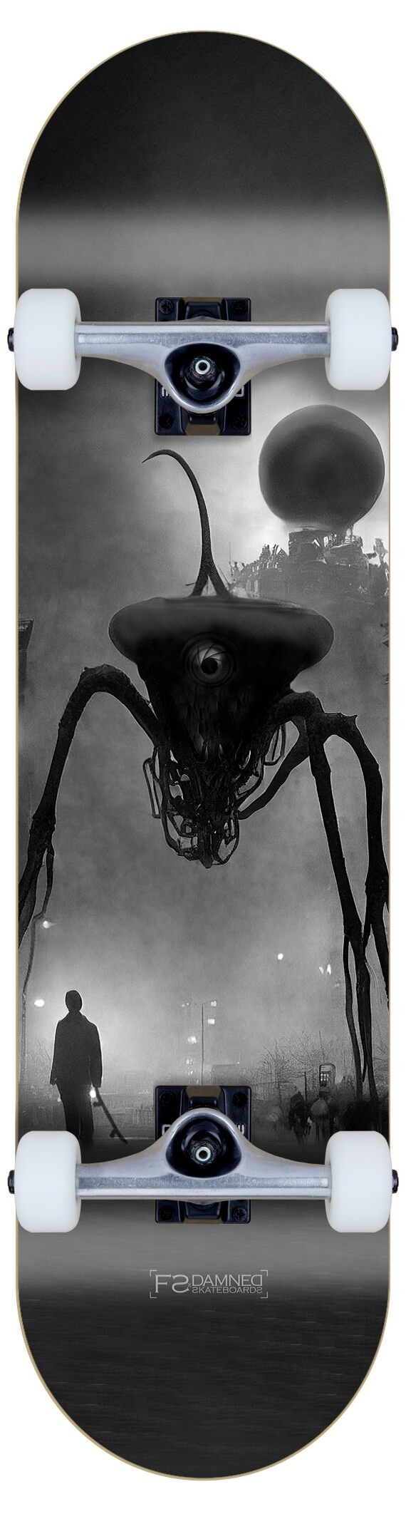 Damned Complete Skateboard FS Beijing 8.50