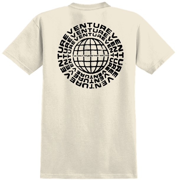 T-Shirt Venture Global Cream L