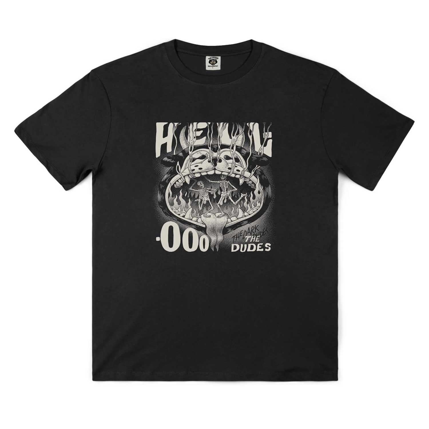 The Dudes Hellooo Classic T-Shirt - black XXXL