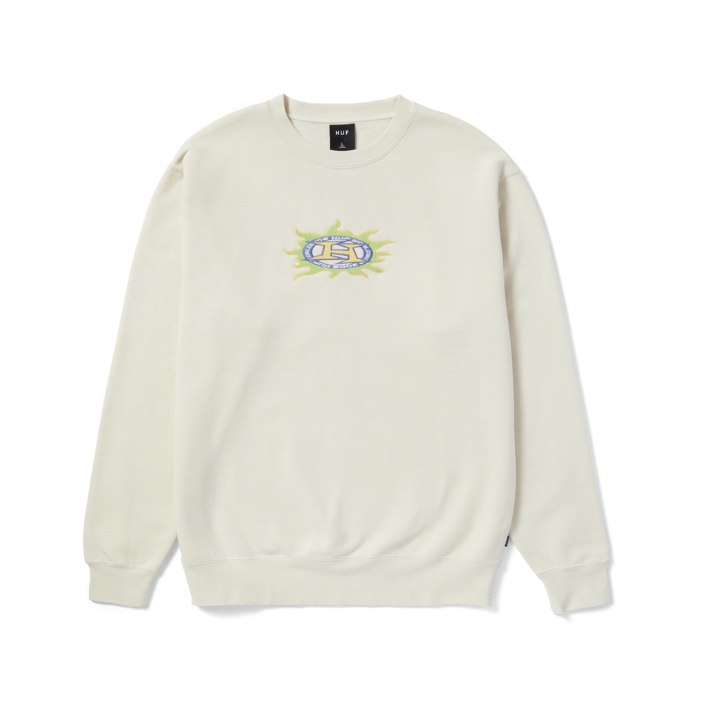 pf00621-bone-1 HUF Fire Pullover - bone XL