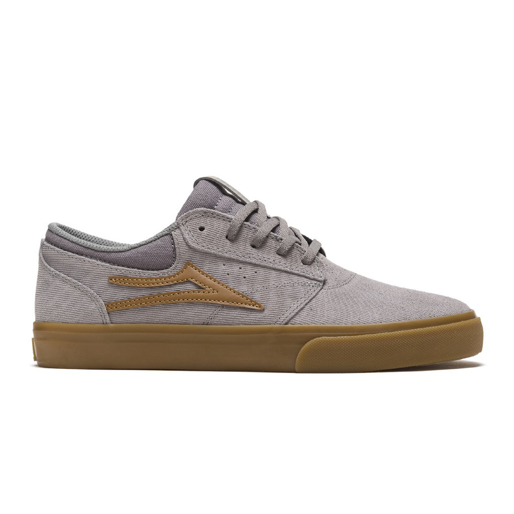 Lakai Griffin Schuhe - grey gum cord suede US 11