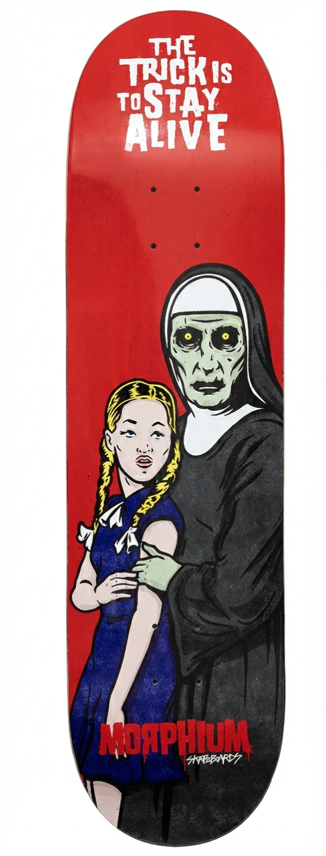 Morphium The Nun Skateboard Deck 8.75