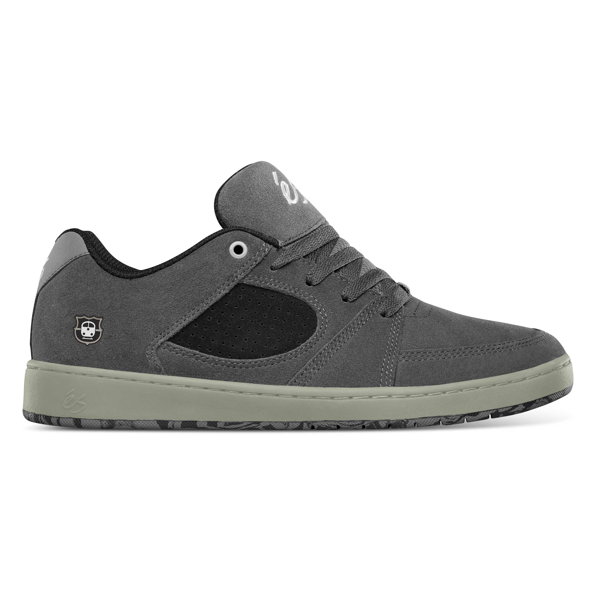 eS SKB Shoe ACCEL SLIM gry/bla, gray/black 10½
