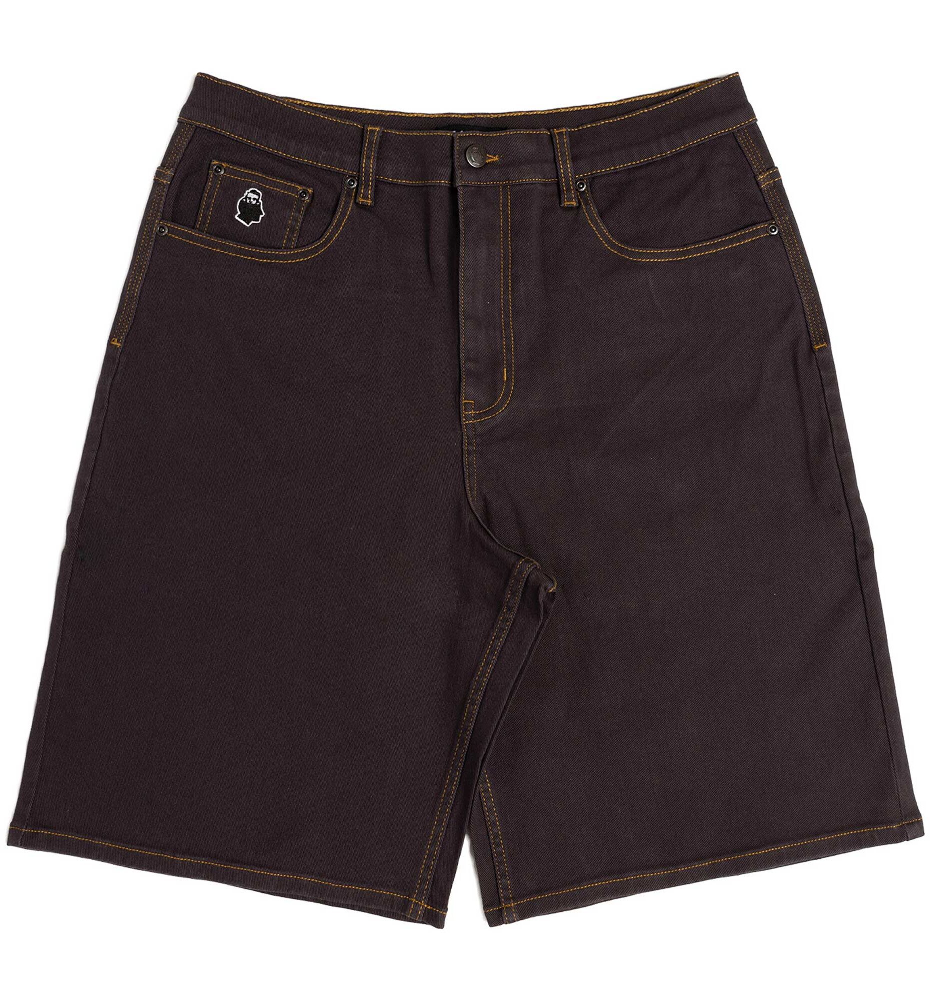 NNSNS Pant BIGGERFOOT SHORT SUPERSTRETCH CANVAS, charcoal 31