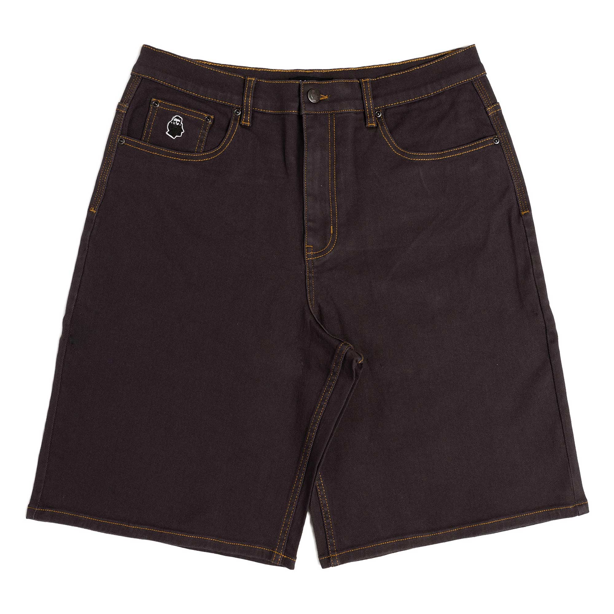 NNSNS Pant BIGGERFOOT SHORT SUPERSTRETCH CANVAS charcoal NNSNS Pant BIGGERFOOT SHORT SUPERSTRETCH CANVAS, charcoal 31