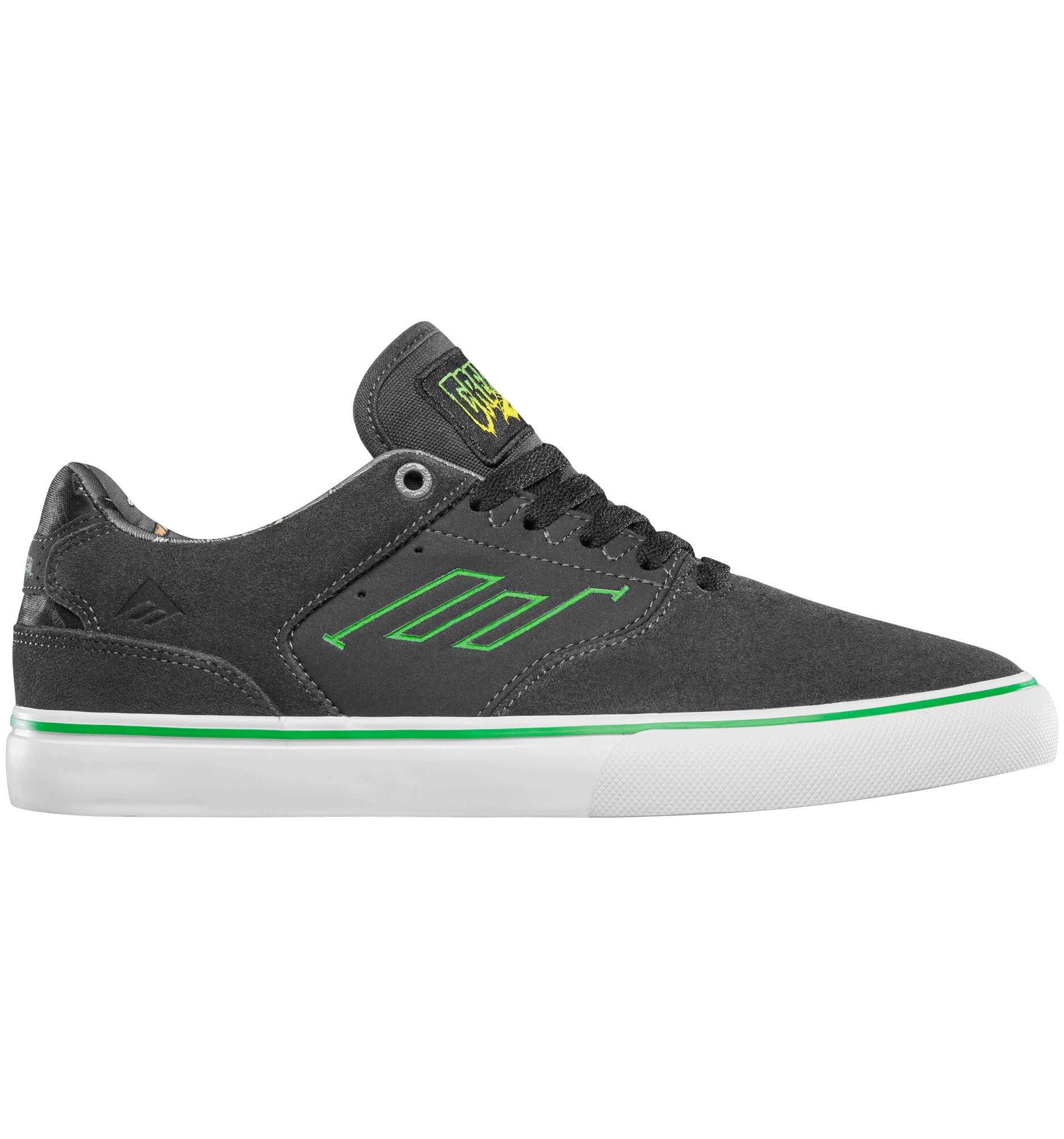 EMERICA Shoe THE LOW VULC X CREATURE cha charcoal EMERICA Shoe THE LOW VULC X CREATURE cha, charcoal 13
