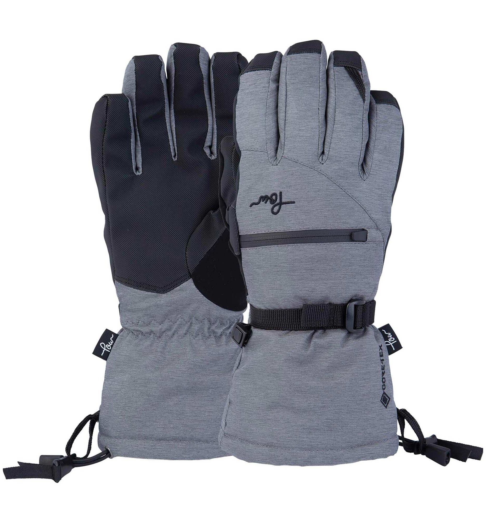 POW Glove WOMEN CASCADIA GTX LONG GLOVE LOFTED FIT grey POW Glove WOMEN CASCADIA GTX LONG GLOVE LOFTED FIT, grey L (7,5)