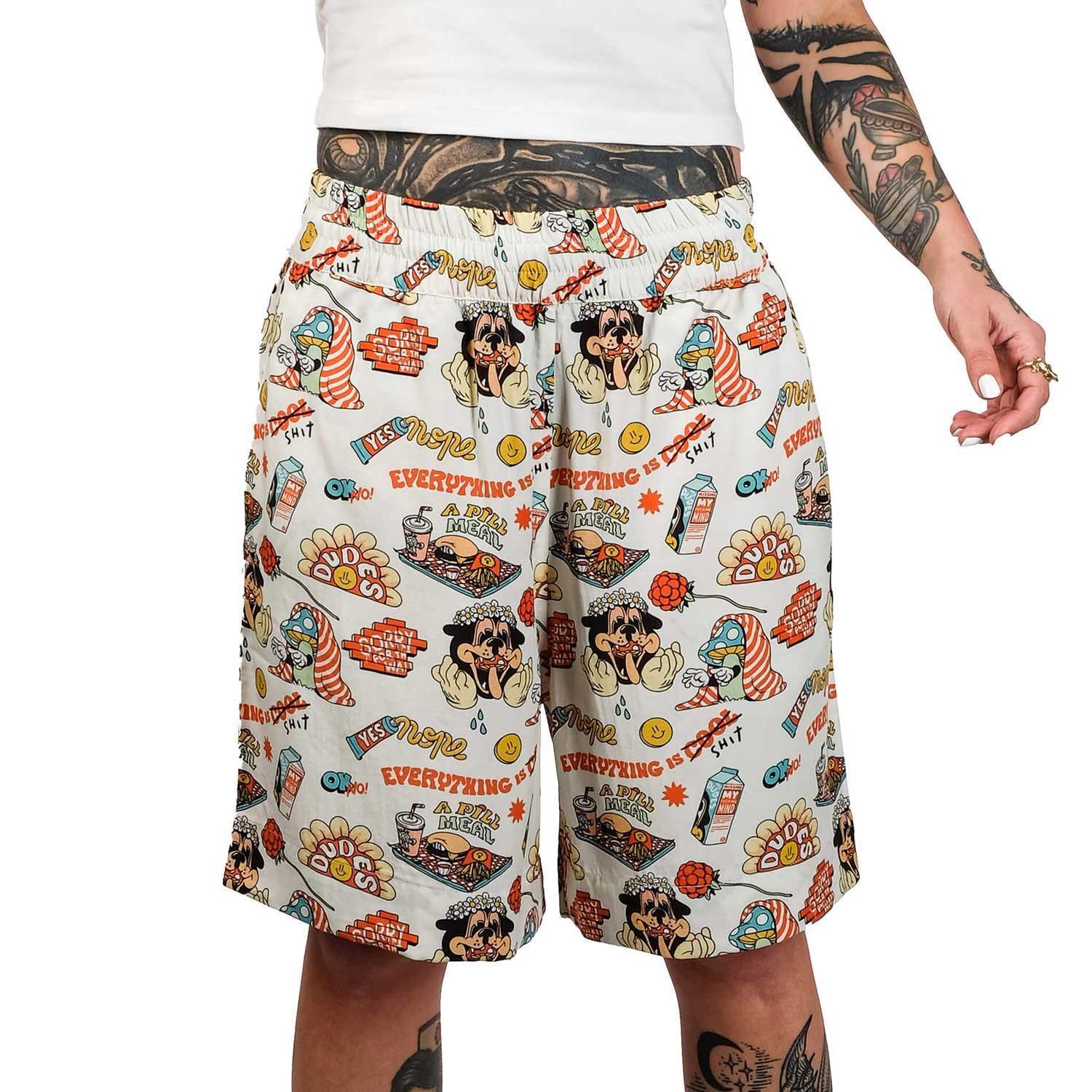 The Dudes A Pill Meal Swim Short - multicolor XS The Dudes A Pill Meal Swim Short - multicolor XXXL