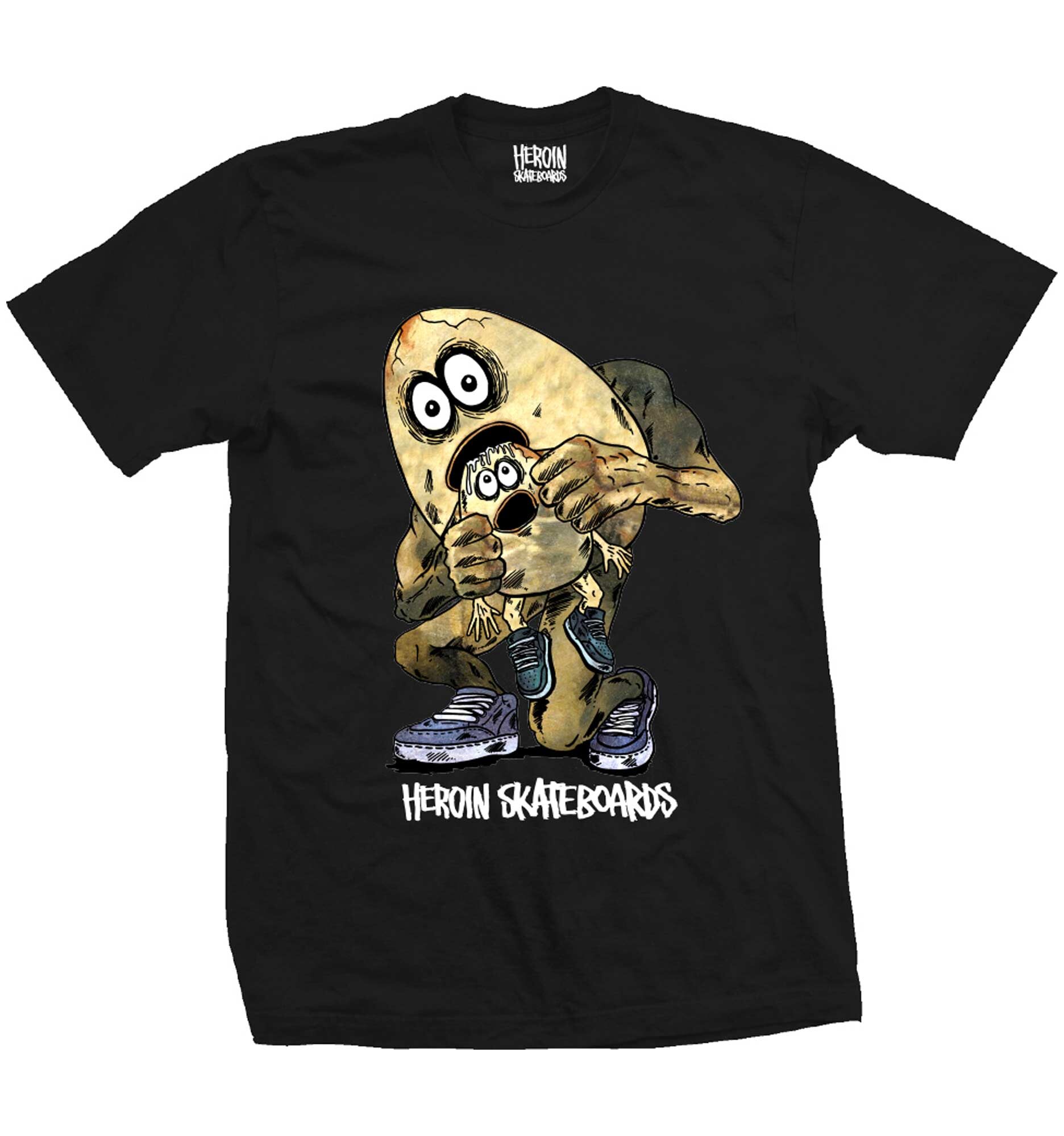 HEROIN T-Shirt EGG EASTER, black XL