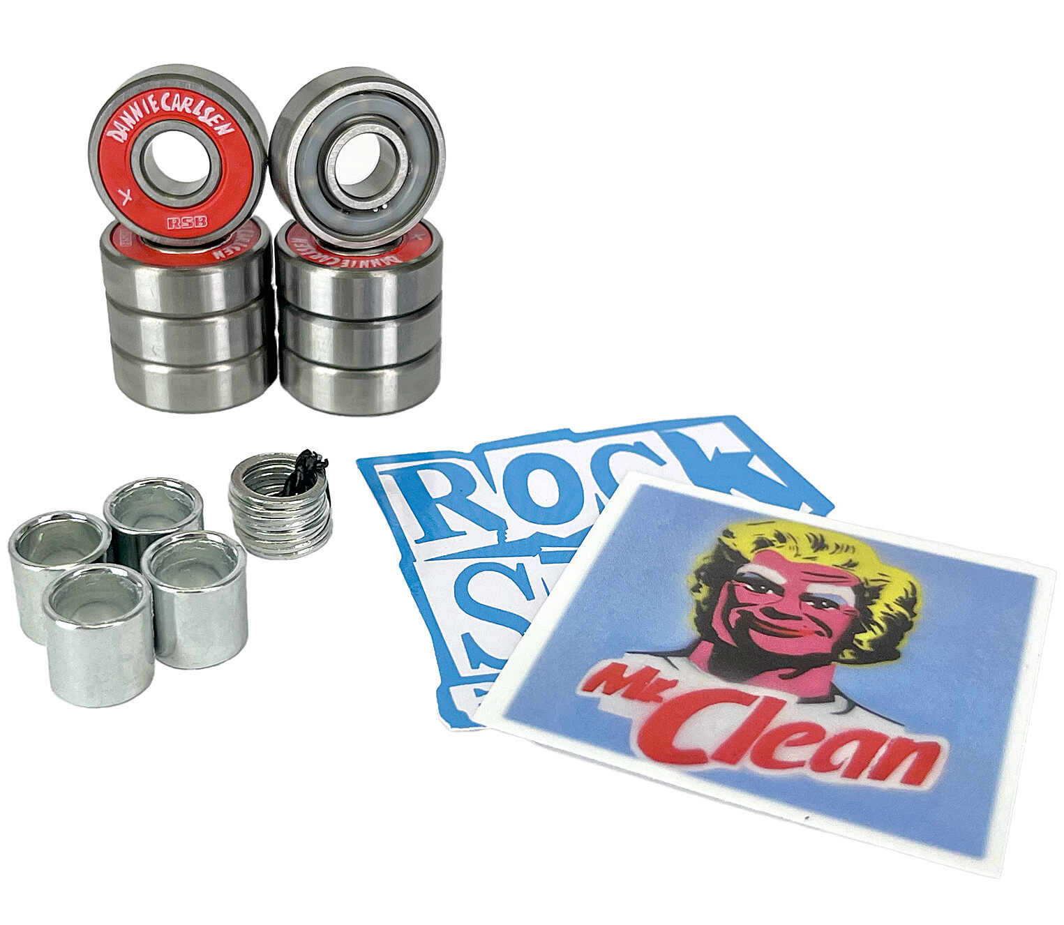 Rock Star Bearings RSB x Dannie Carlsen Collab Skateboard Ball Bearing