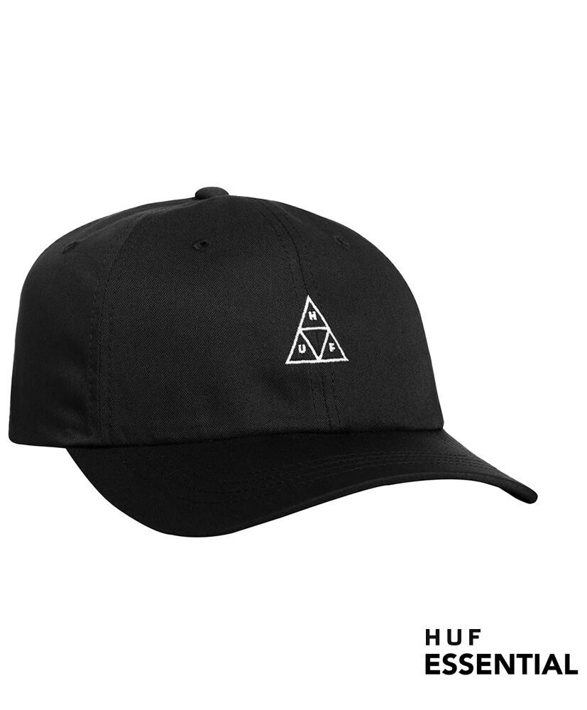 HUF Essentials TT Logo CV 6 Panel black HUF Essentials TT Logo CV 6 Panel black