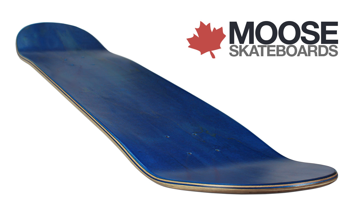Moose Blank Skateboard Deck Low 8.375