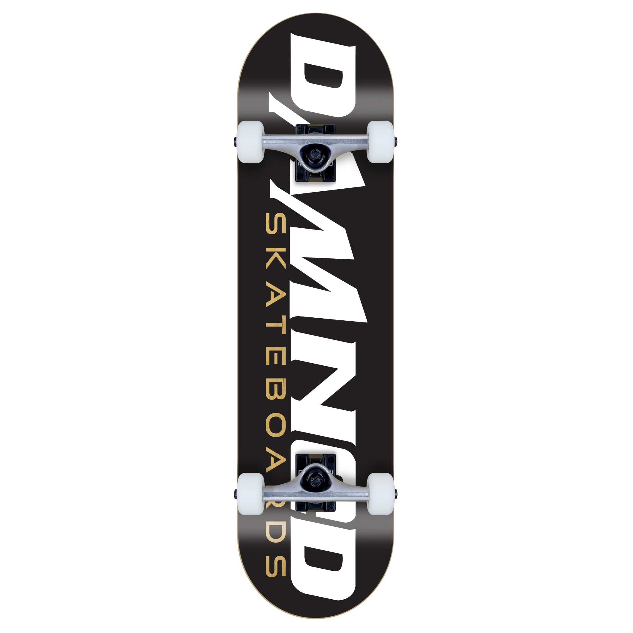 Damned Complete Skateboard Logo Black 8.50