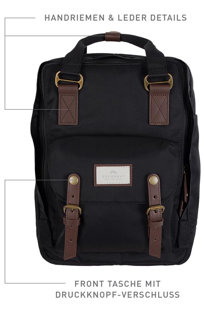 Doughnut Macaroon Rucksack black Doughnut Macaroon Rucksack black
