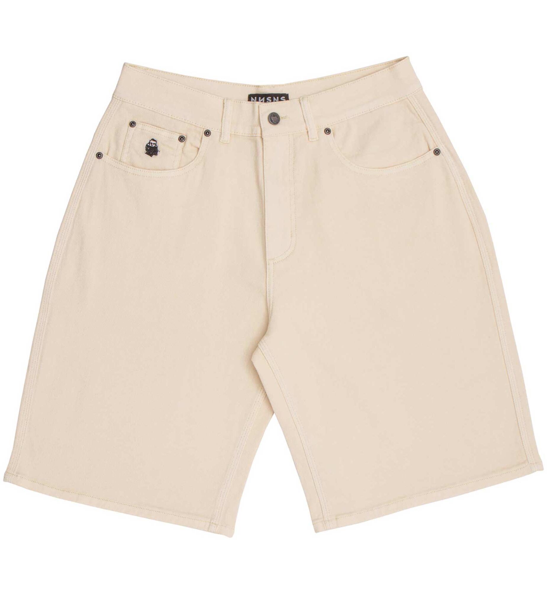 NNSNS Pant BIGFOOT SHORT SUPERSTRETCH CANVAS, natural canvas 24