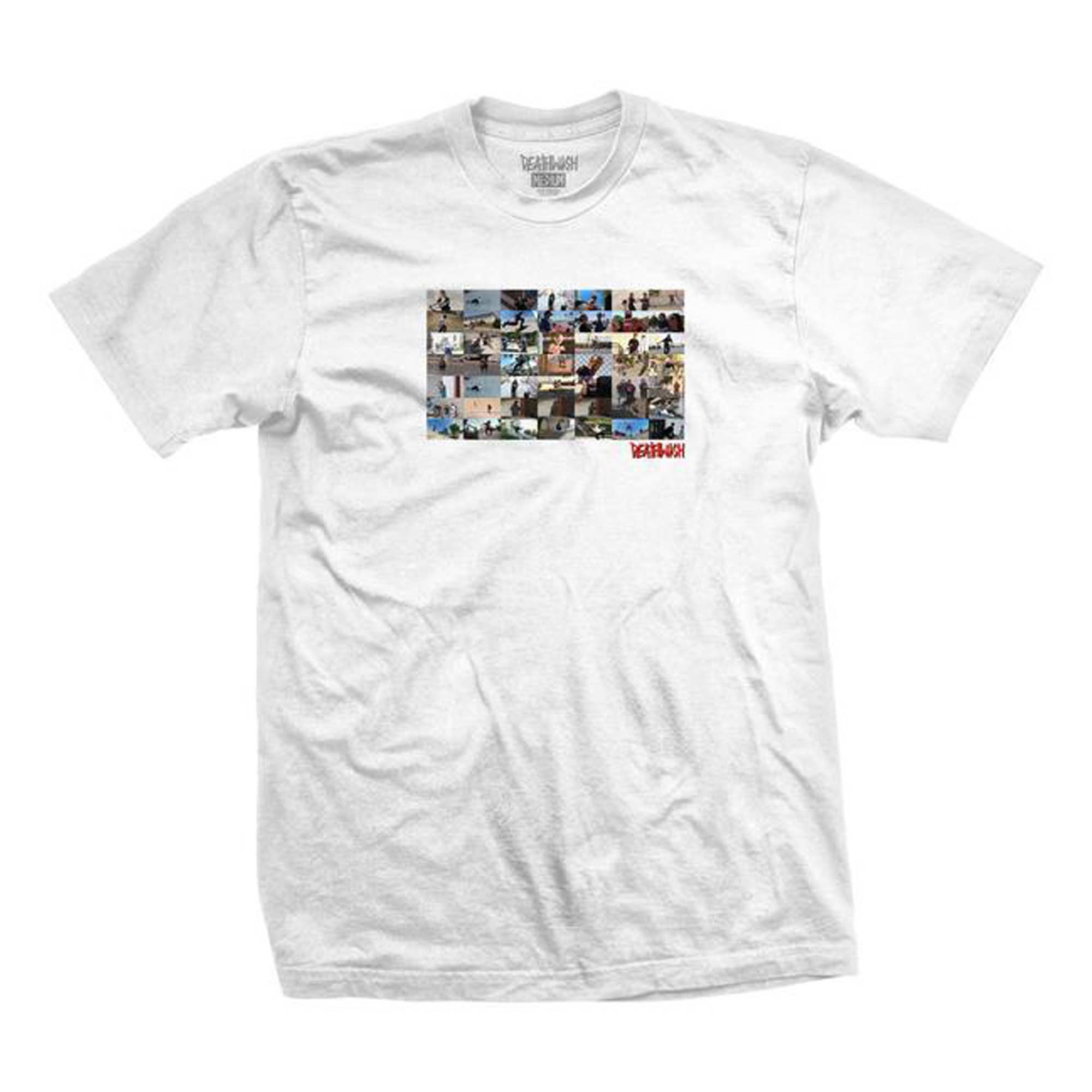 deamtss-deaunc-white DEATHWISH T-Shirt UNCROSSED white