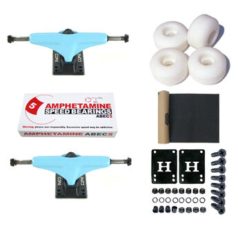 Core Trucks Skateboard Axles Set Blue 5.0