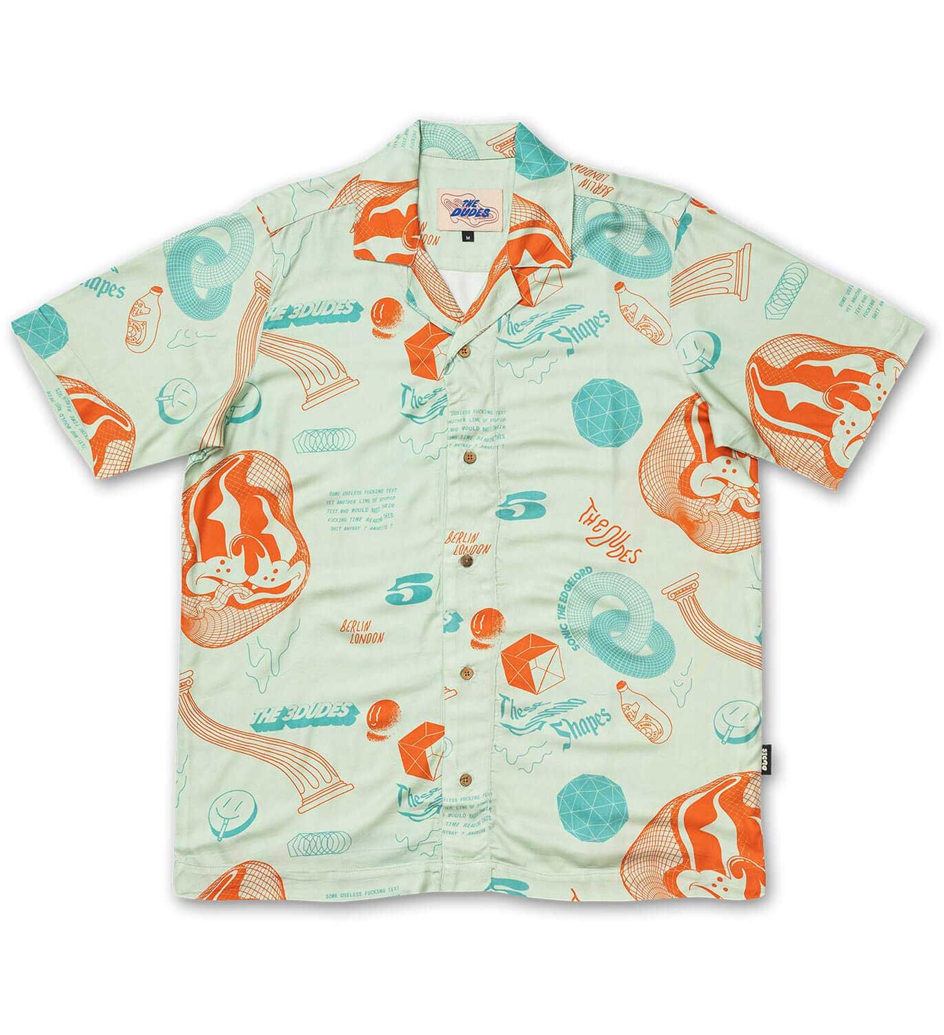 The Dudes 3Dudes Hawaiian Shirt - Multicolor The Dudes 3Dudes Hawaiian Shirt - Multicolor XXXL