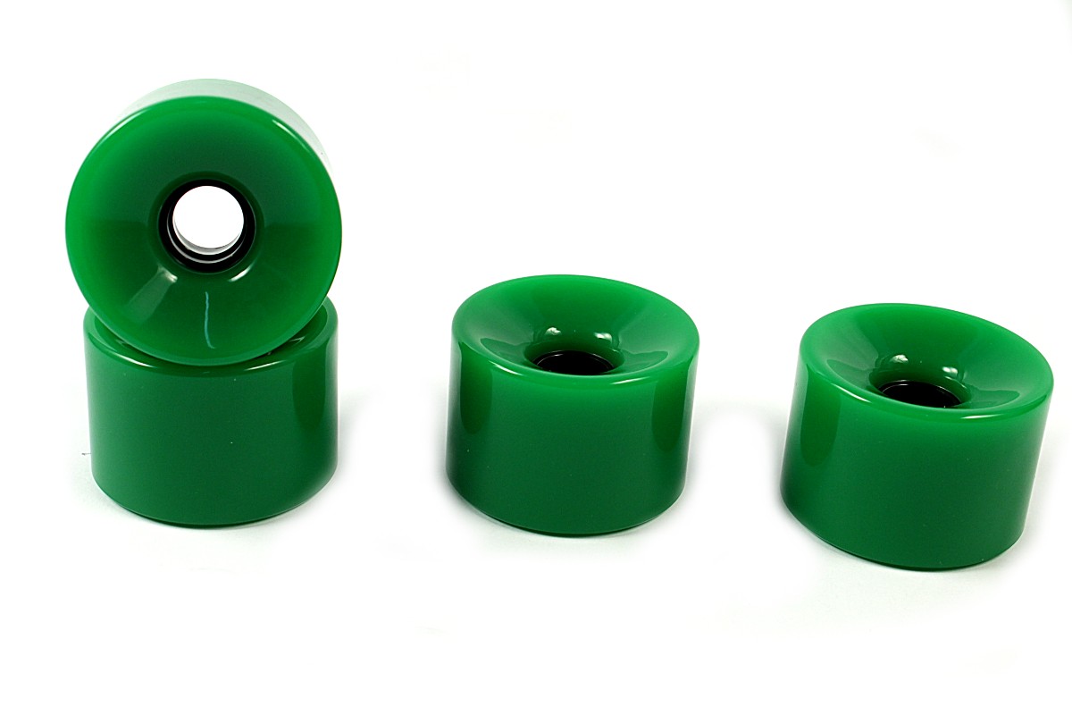 Impact Longboard Achsen Set 150mm Black / Green Wheels 70mm
