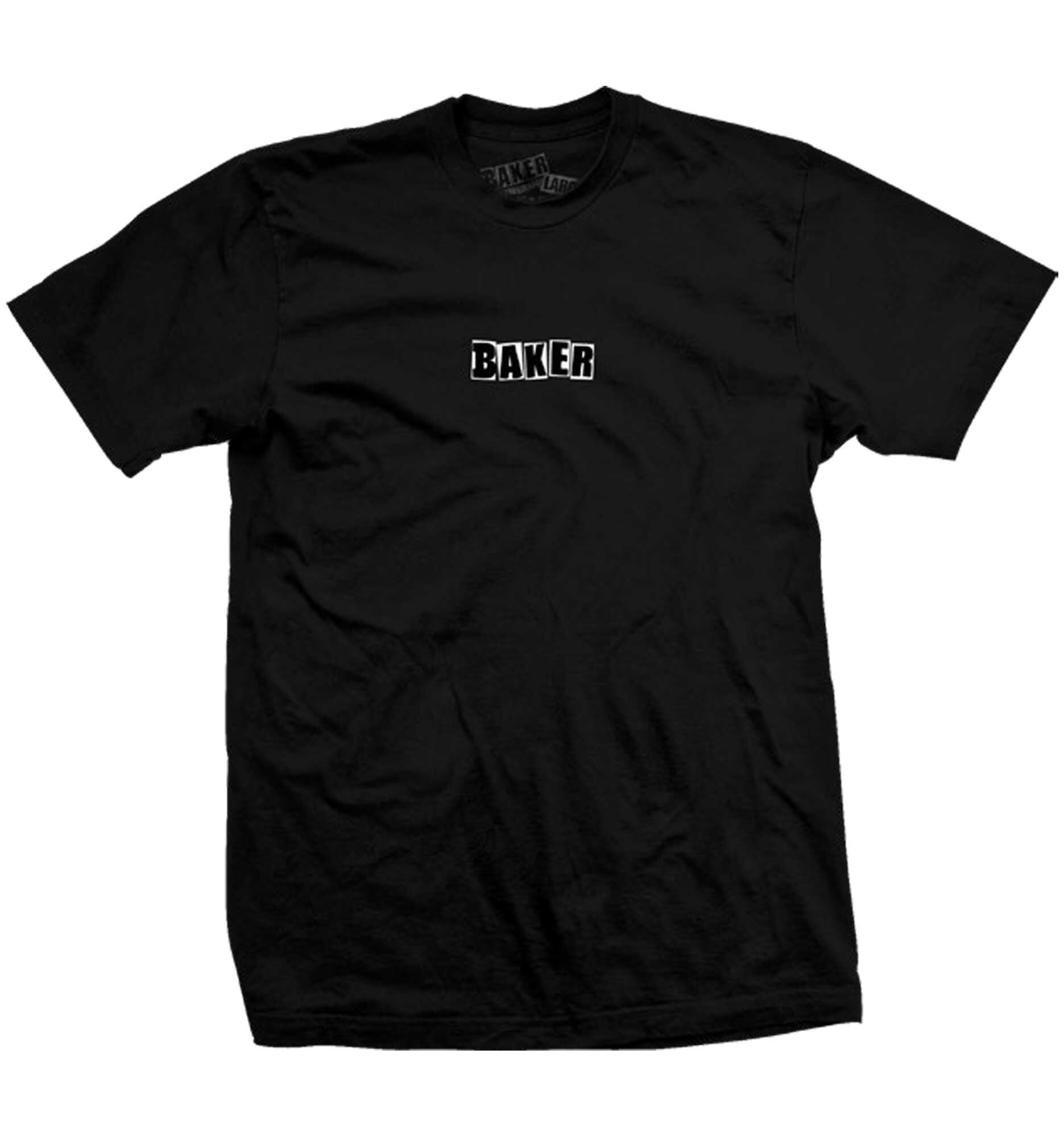BAKER T-Shirt BRAND LOGO, black XXL