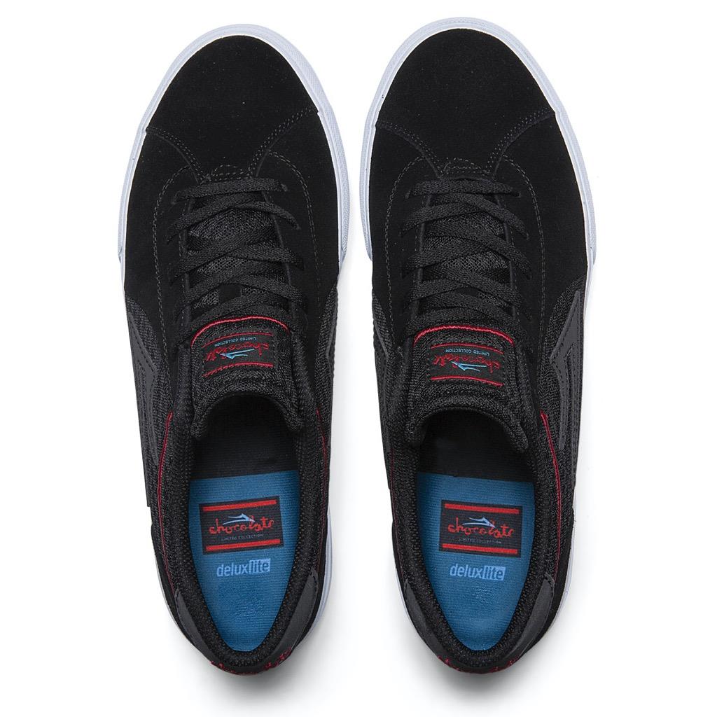 Lakai Flaco II Schuhe - black red 14