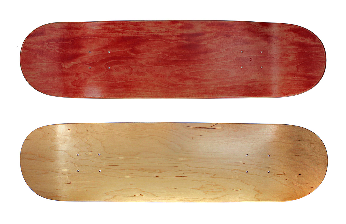 Moose Blank Skateboard Deck Mid 8.50