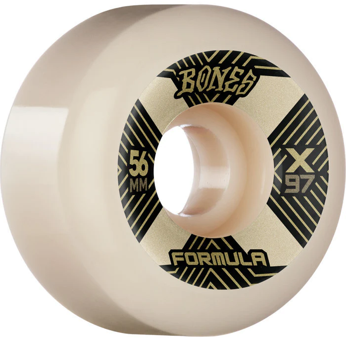 Bones Wheels Skateboard Wheels X-Formula X Cell 97A V6 Wide-Cut 56mm Bones Wheels Skateboard Wheels X-Formula X Cell 97A V6 Wide-Cut 56mm