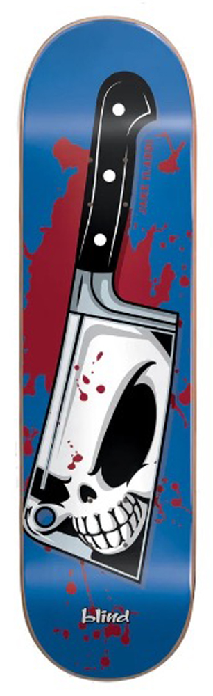Blind Skateboard Deck Ilardi Reaper Knife R7 Blue 8,5