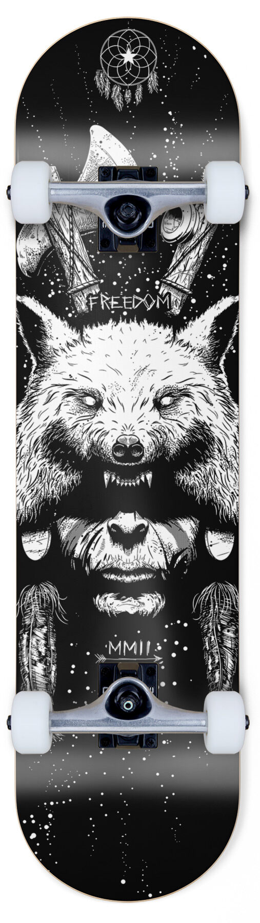 Freedom komplett Skateboard Shaman Freedom komplett Skateboard Shaman 8.50