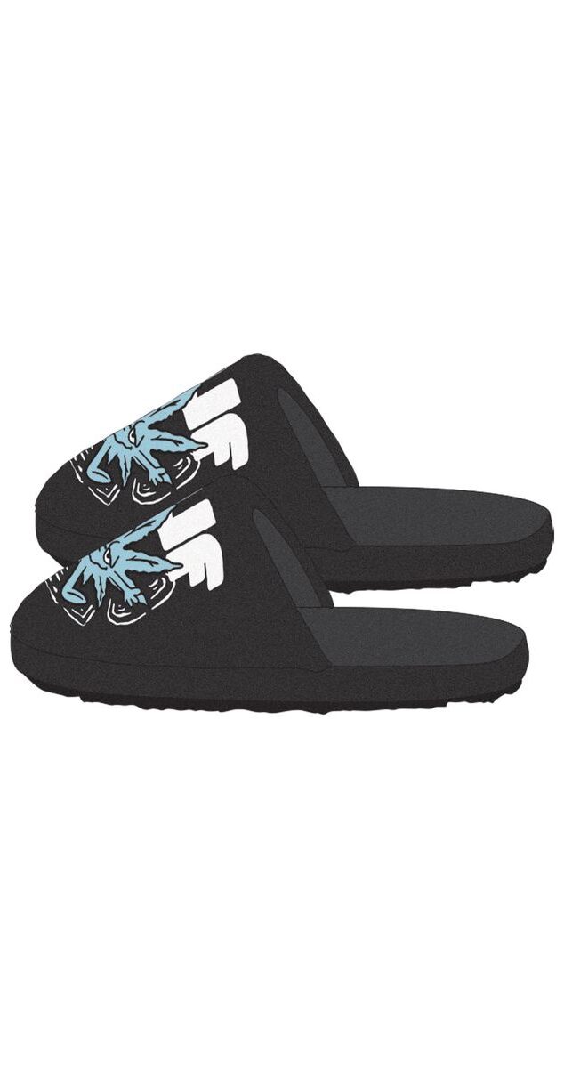 HUF Snow Angel Fuzzy Slipper - black HUF Snow Angel Fuzzy Slipper - black