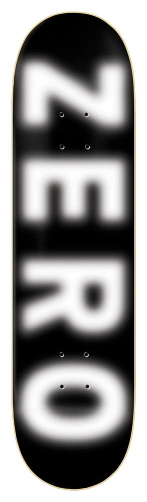 Zero Skateboard Deck Team Blur 8,25
