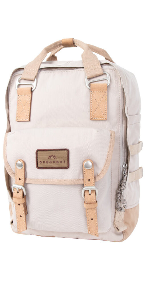 Doughnut Macaroon Happy Camper Series Rucksack - ivory