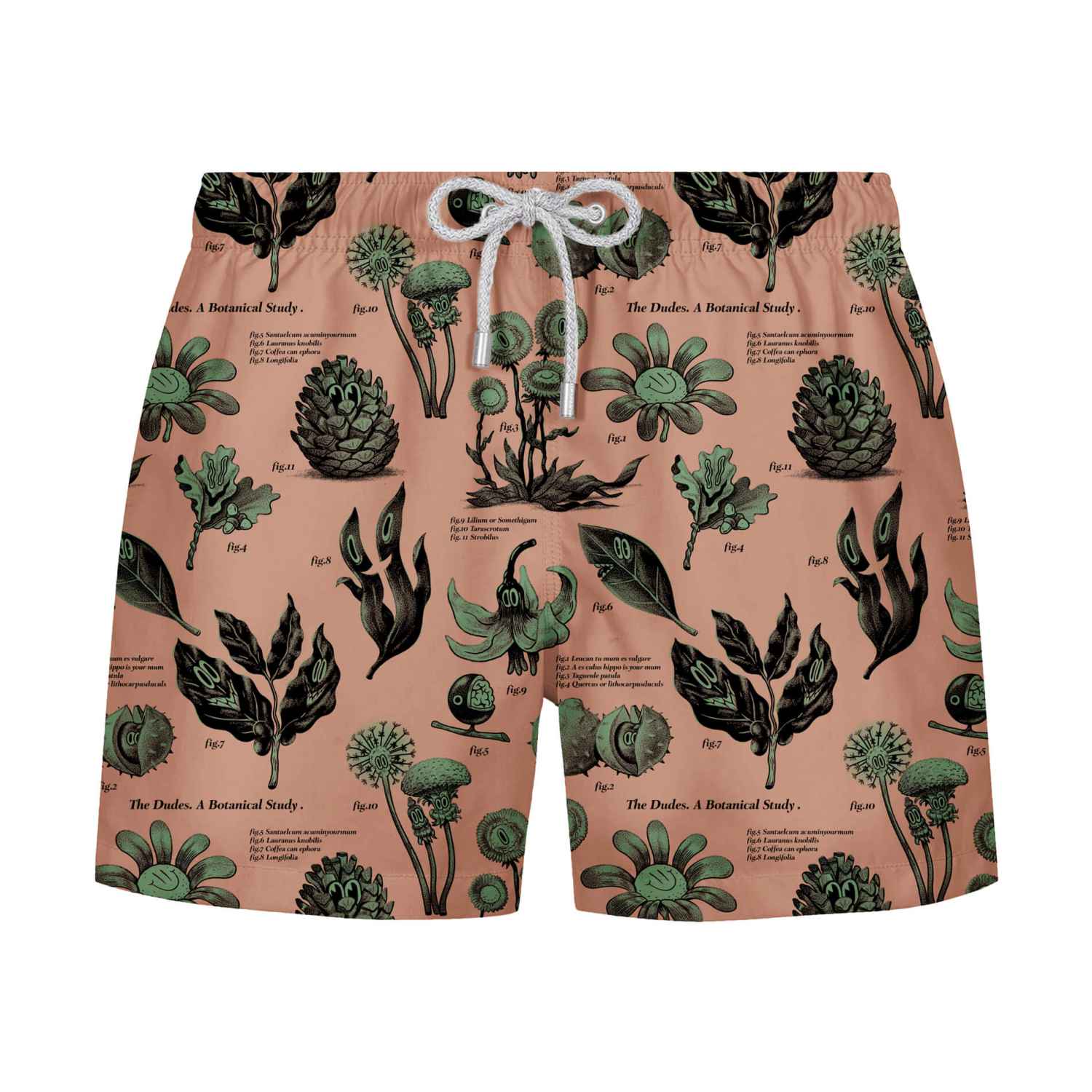 The Dudes Botanical Study Swim Shorts - multicolor