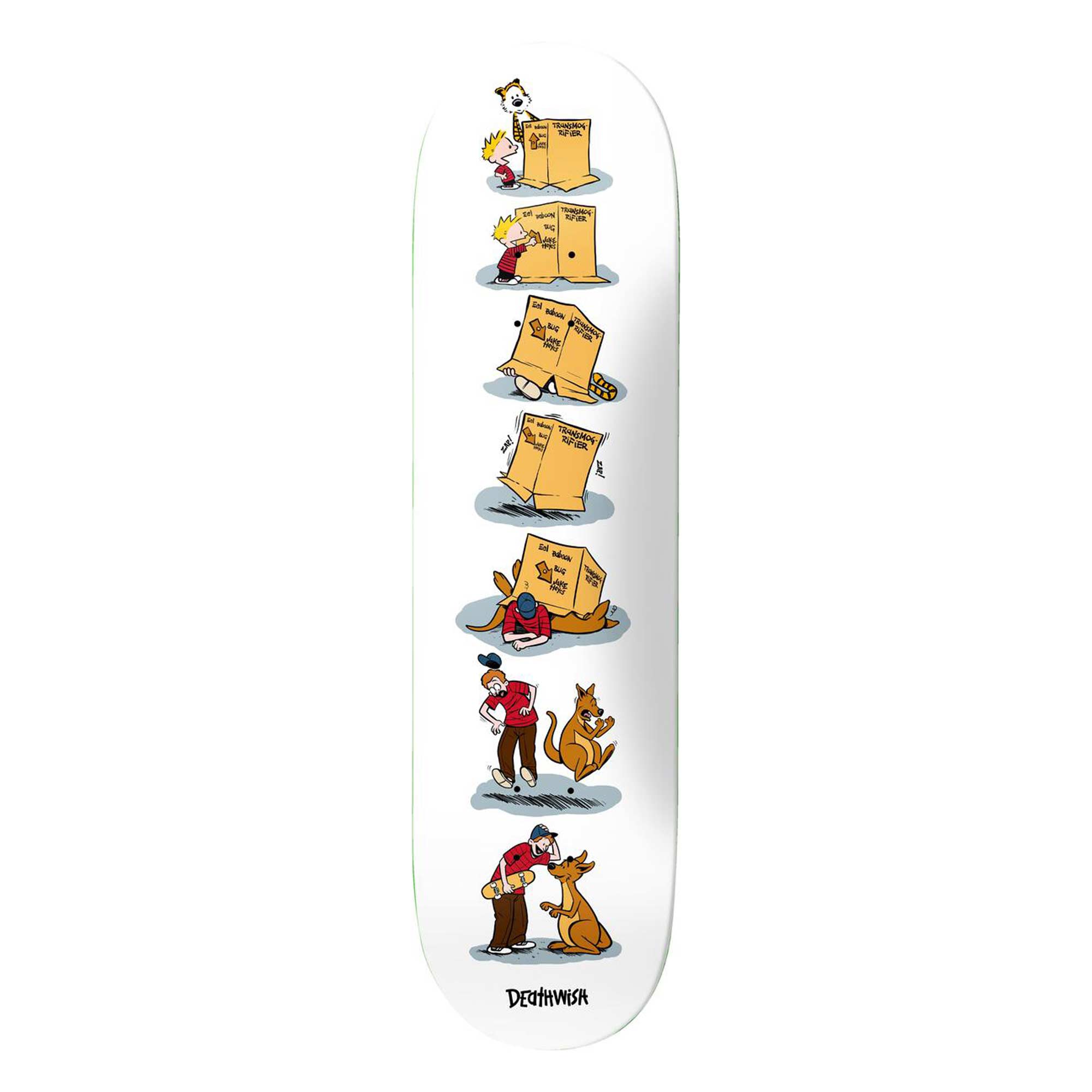 deadec-trjh80-white DEATHWISH Deck TRANSMOGRIFIER JH 8.0 white