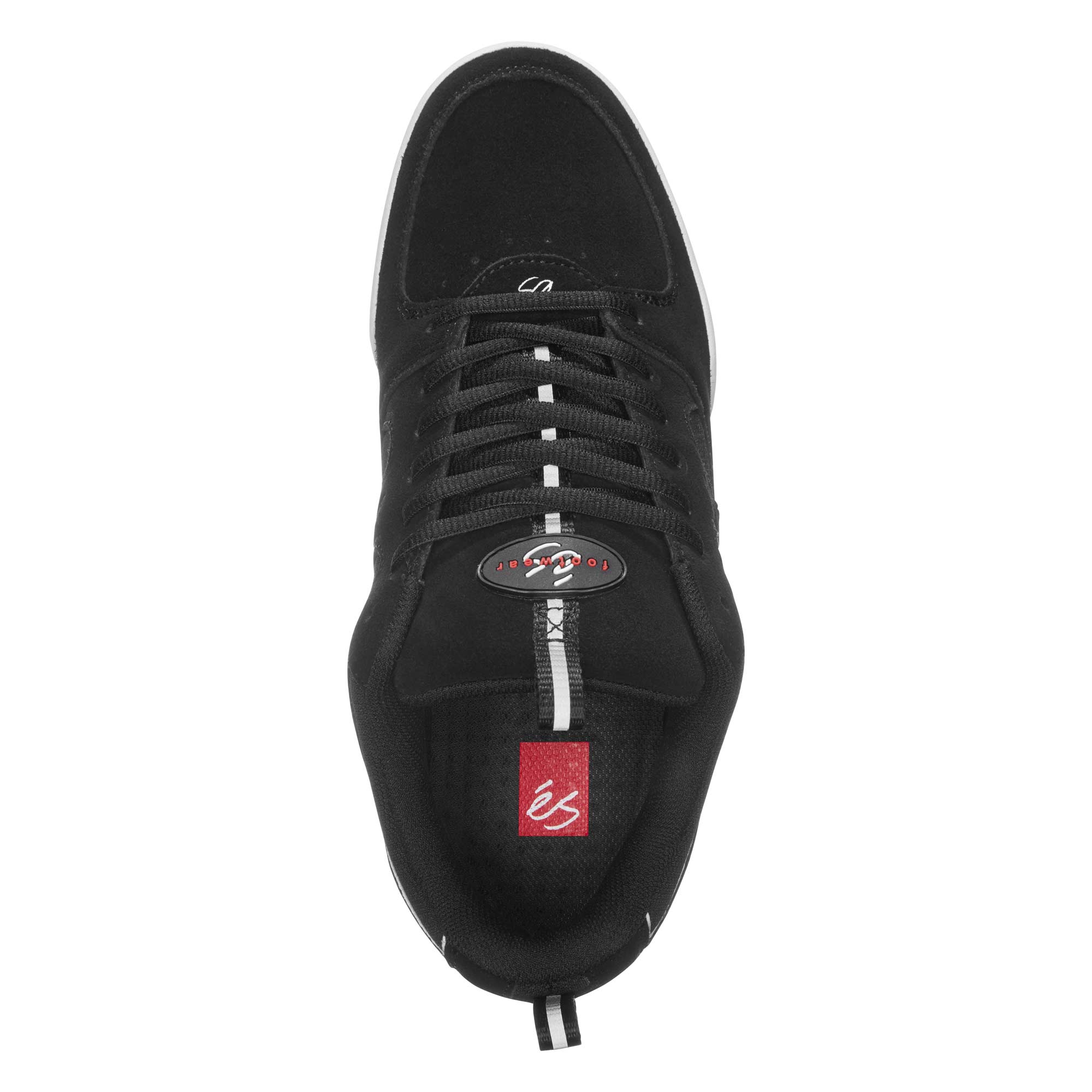 eS SKB Shoe SILO SC bla/whi, black/white US 10