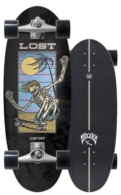 Lost X Carver Skateboards CX Bean Bag Surfskate 28 Lost X Carver Skateboards CX Bean Bag Surfskate 28