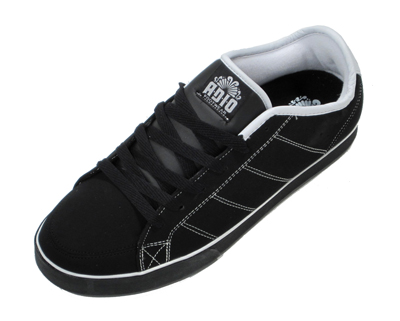 Adio Shoes Drayton SL Black/White/Black US 5