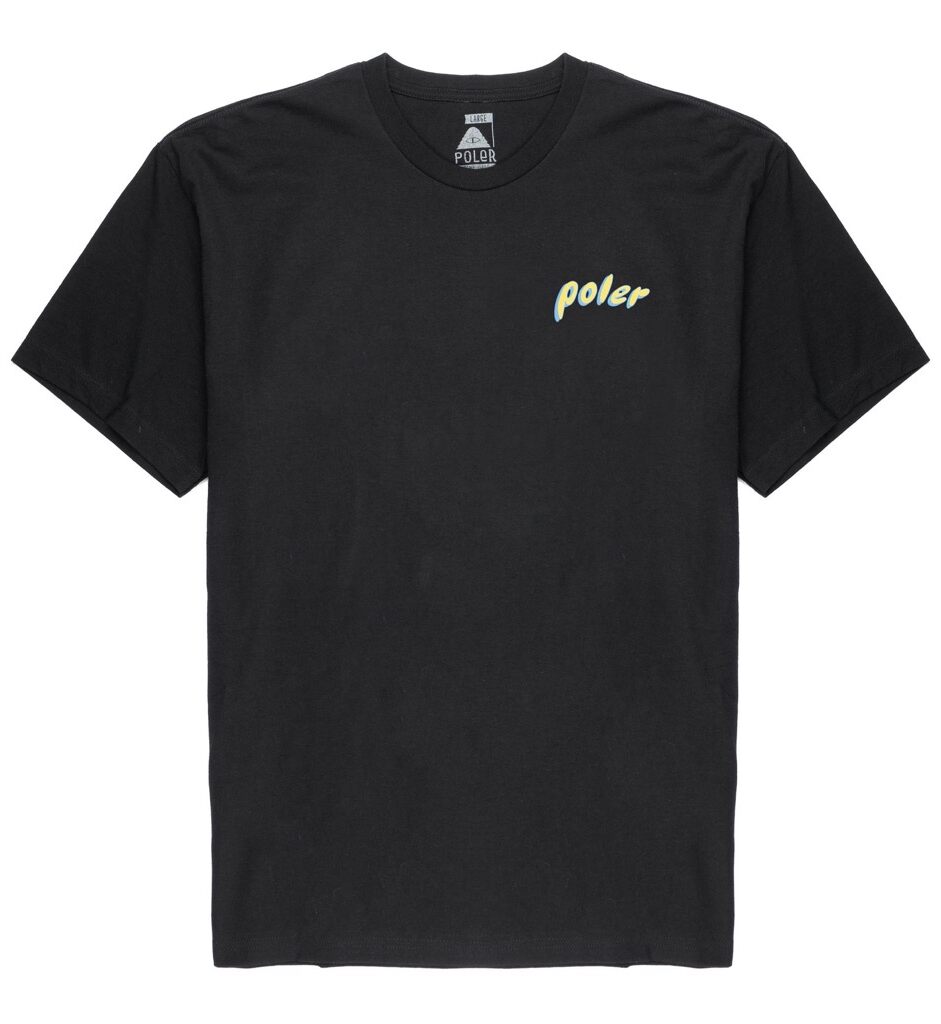 Poler Wavy T-Shirt - black S Poler Wavy T-Shirt - black XL