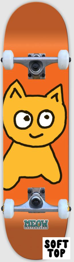 Meow Komplettboard Big Cat Orange ST 7,25