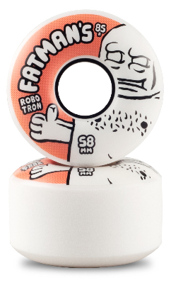 Robotron Skateboard Wheels Fatman Cruiser 58mm Robotron Skateboard Wheels Fatman Cruiser 58mm