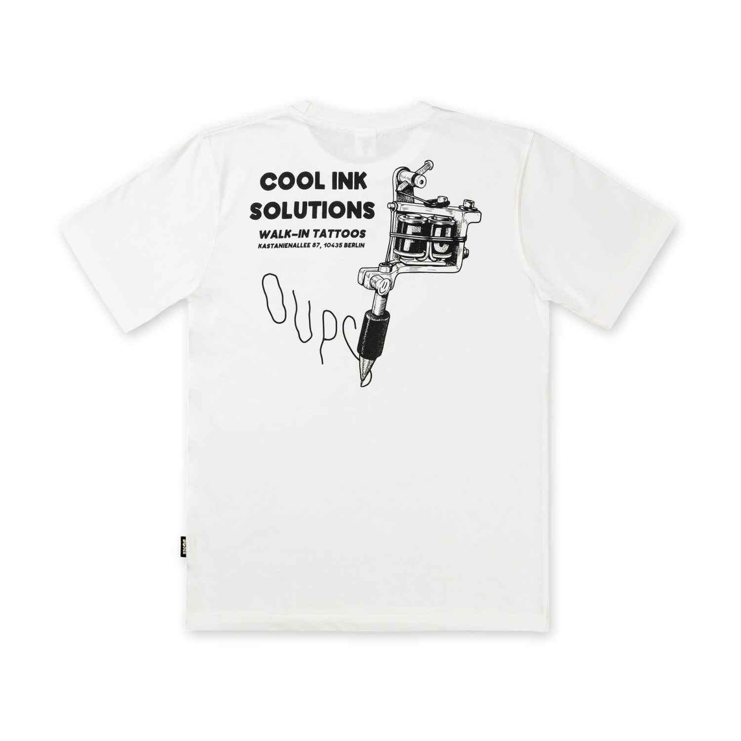 10013429-1 The Dudes Cool Ink T-Shirt - off-white
