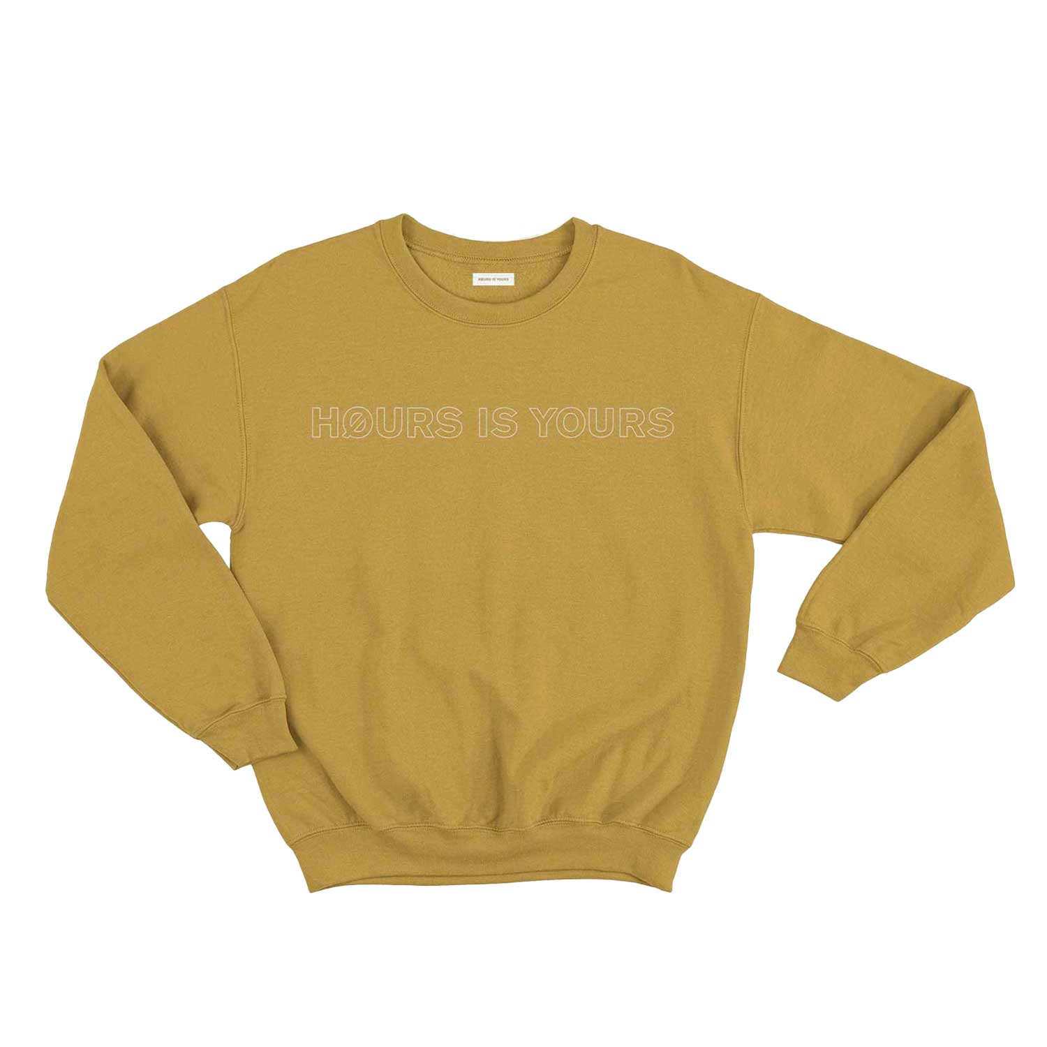 Hours Is Yours Outline Pullover - vintage gold M Hours Is Yours Outline Pullover - vintage gold XL
