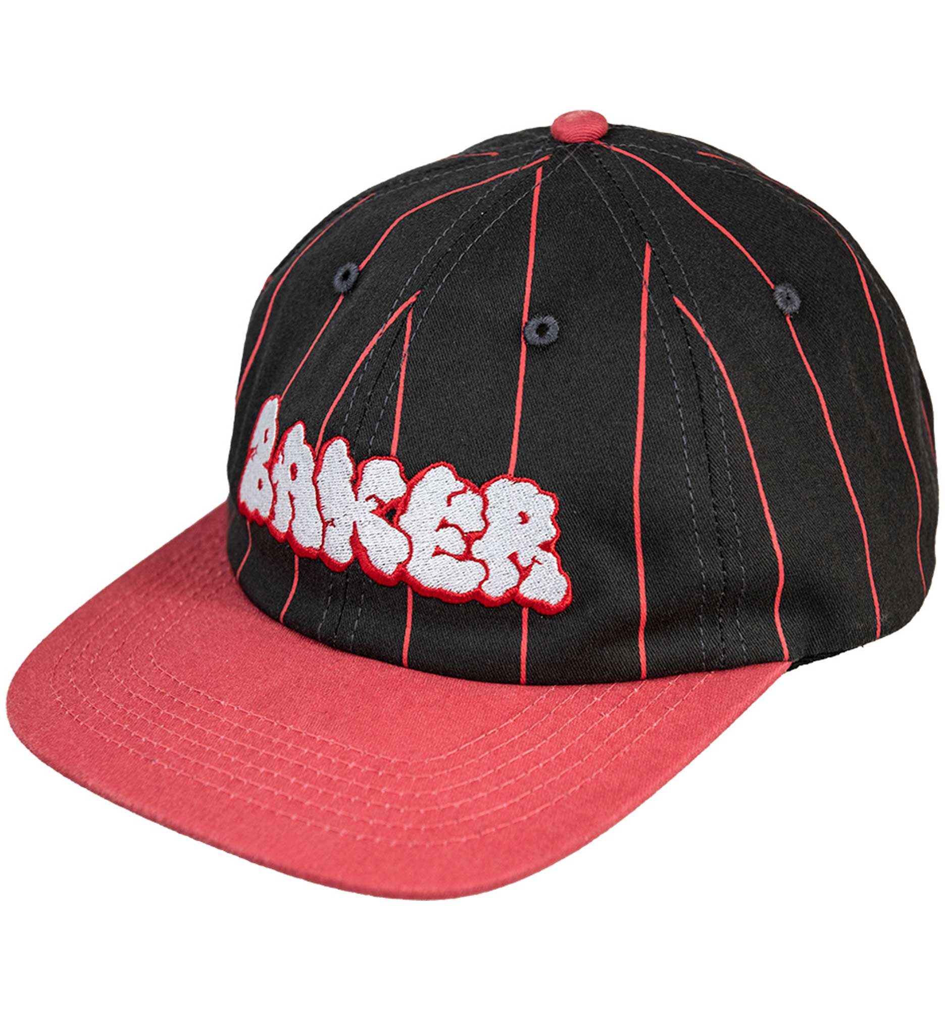 BAKER Cap BUBBLE PIN Snapback, black/red