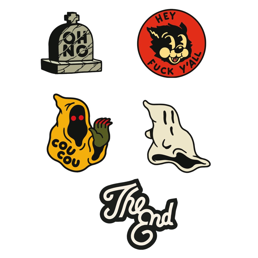 The Dudes Stickerset 2 Sticker Set - multicolor