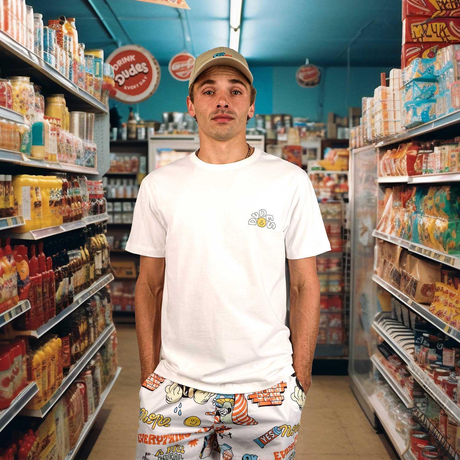 The Dudes A Pill Meal Premium T-Shirt- off-white The Dudes A Pill Meal Premium T-Shirt - off-white XXXL