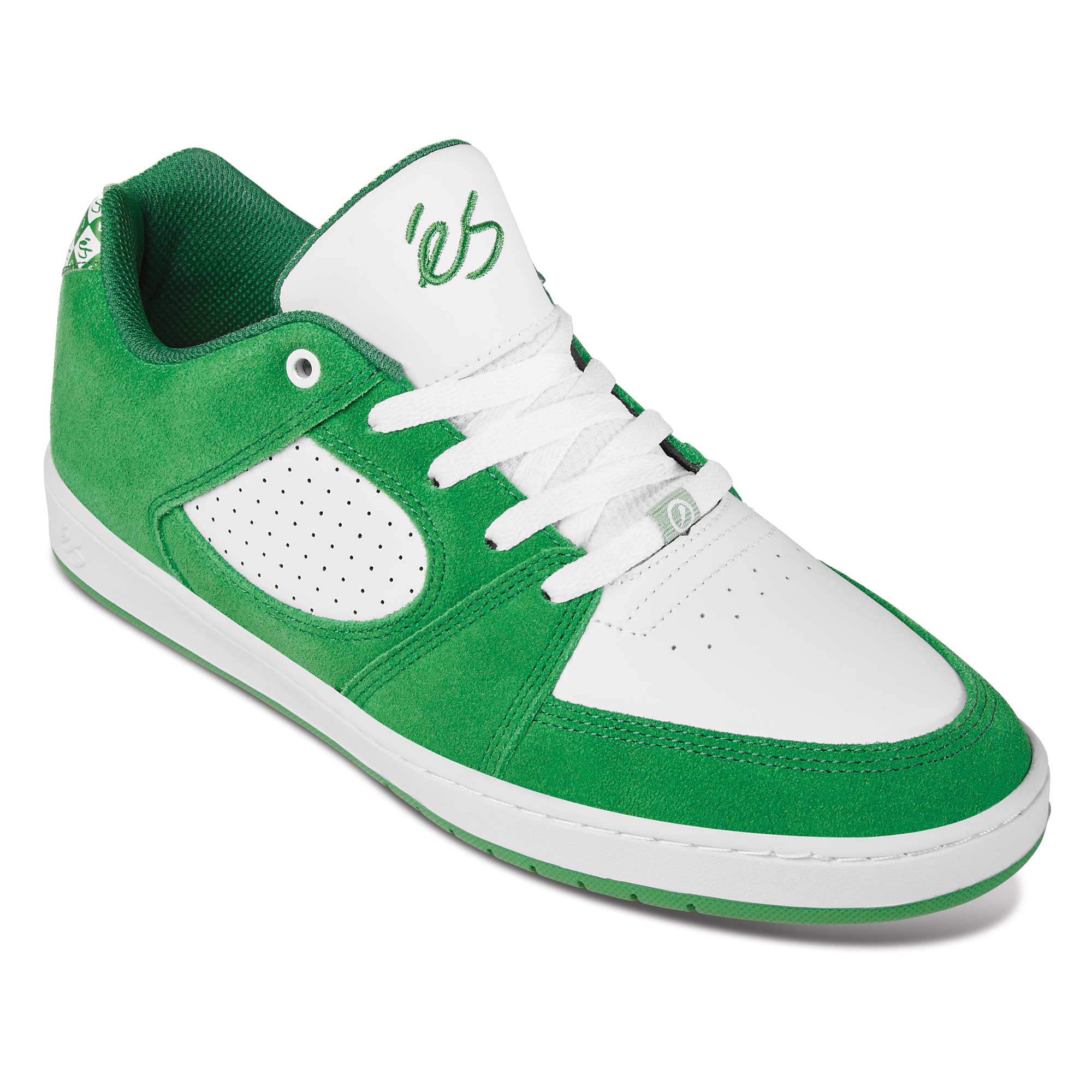 eS SKB Shoe ACCEL SLIM gre/whi, green/white 12