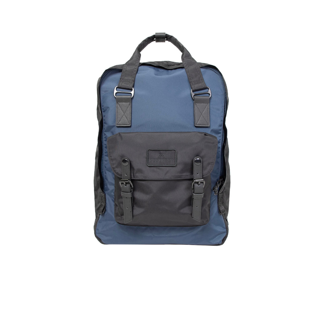 Doughnut Macaroon Large Go Wild Series Rucksack - black x navy