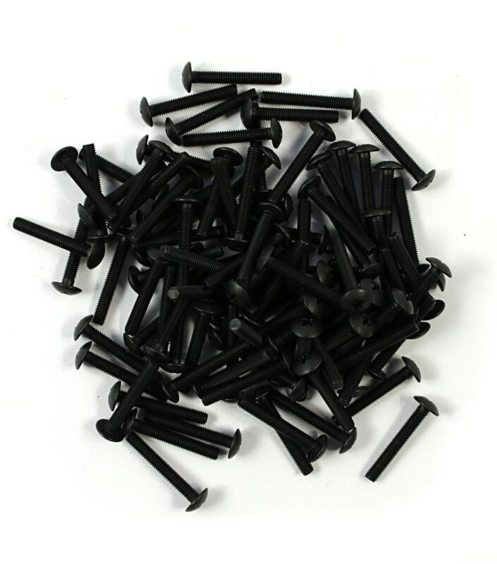 100 Mounting Screws Phillips 1 1/4 Inch "Round Head 100 Mounting Screws Phillips 1 1/2 Inch "Round Head