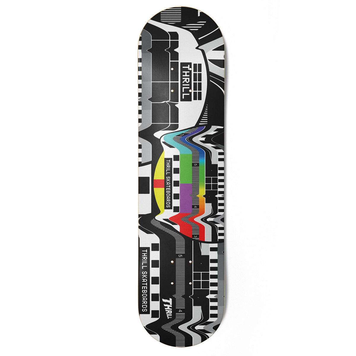 Thrill Skateboard Deck No Signal - Error Thrill Skateboard Deck No Signal - Error