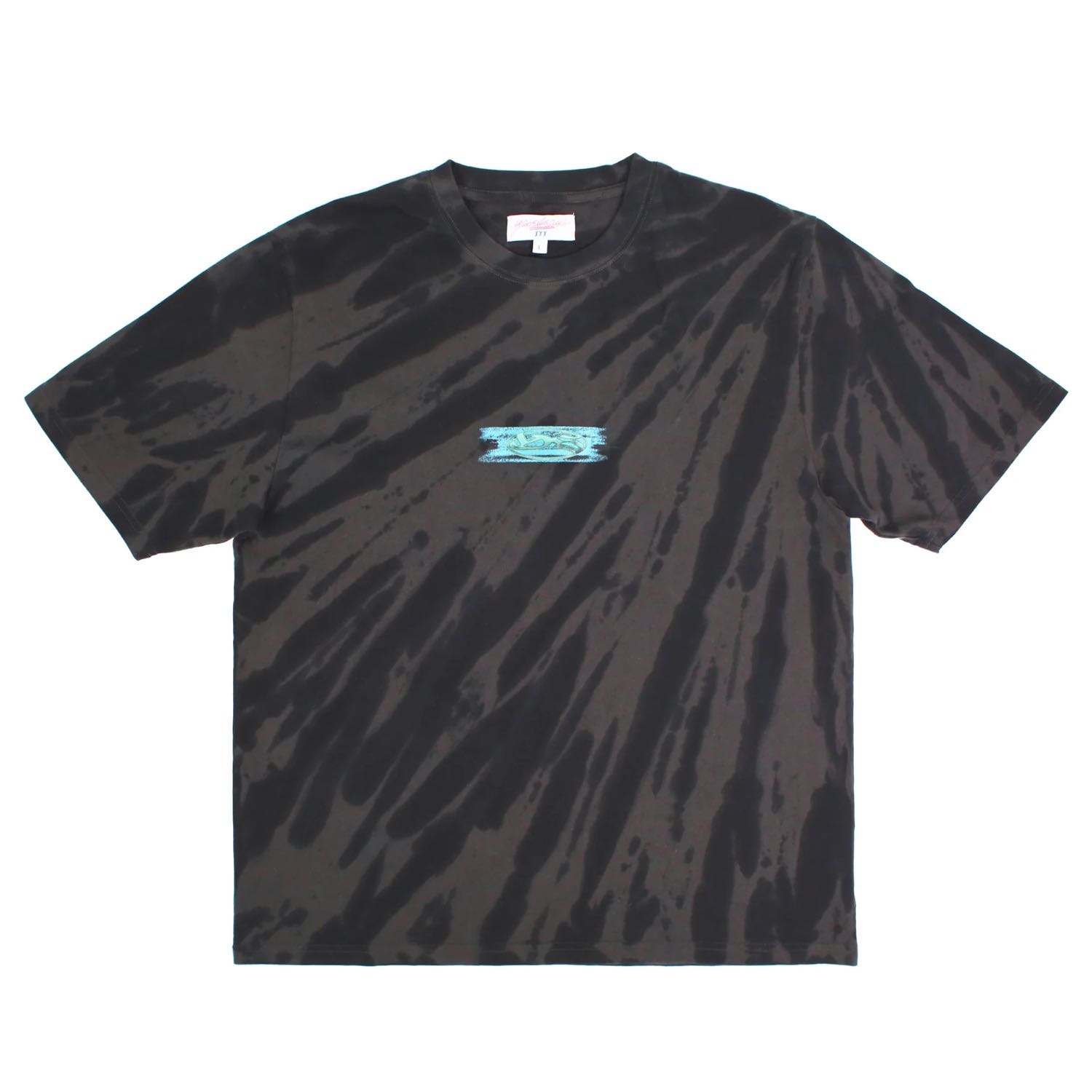 Yardsale Tiedye Cool Waters T-Shirt - black
